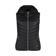 (W) Moose Knuckles Air Down Vest Black