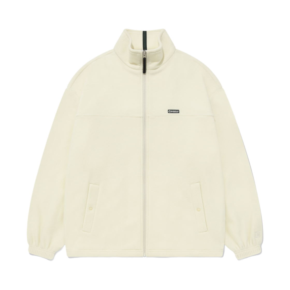 커버낫 플리스 집업 자켓 아이보리(Covernat Fleece Zip Up Jacket Ivory)