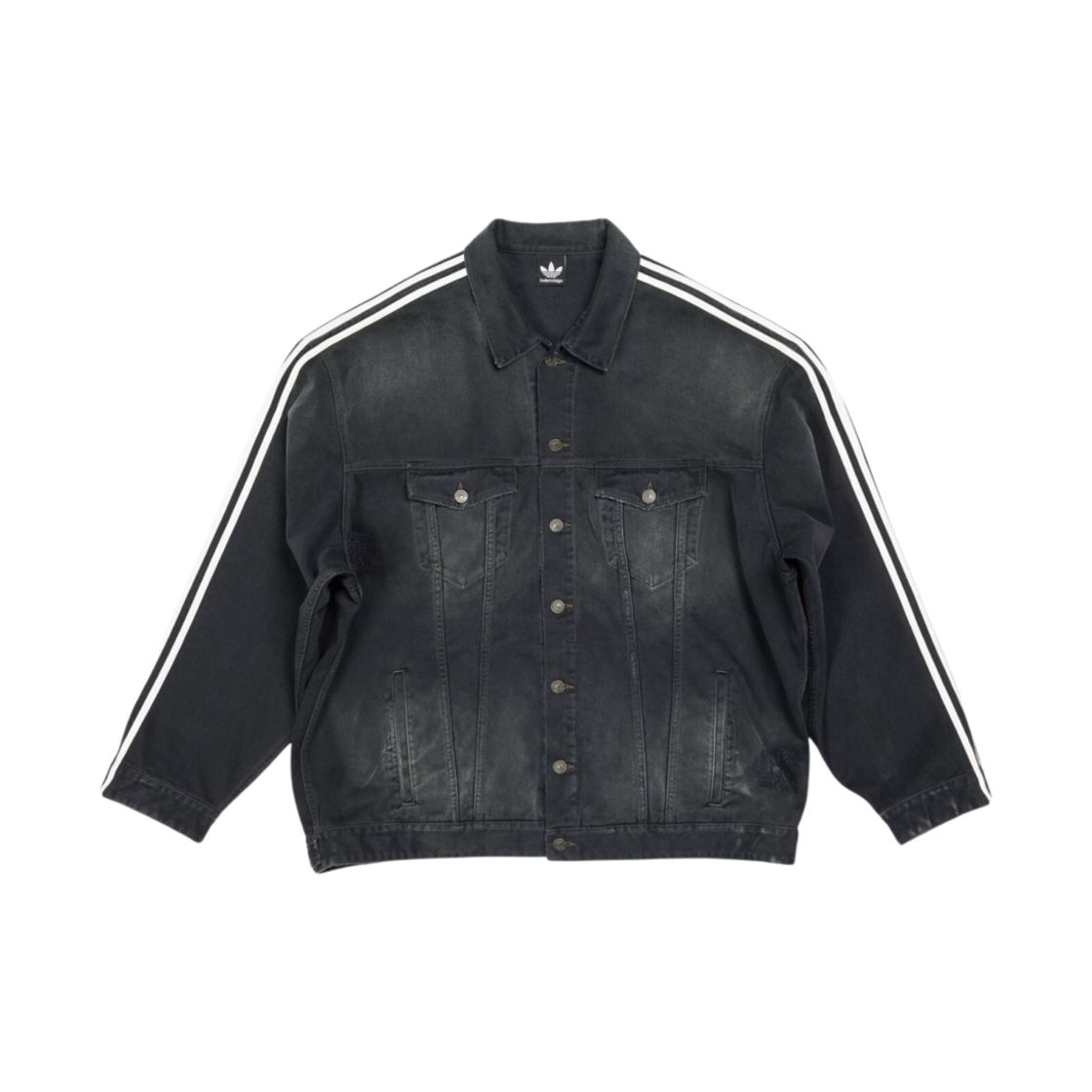 발렌시아가 x 아디다스 오버사이즈 자켓 블랙