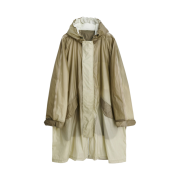 Our Legacy Cloak Parka Olive Rubber Film