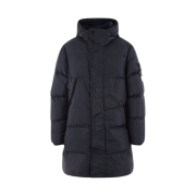 Stone Island 70323 Garment Dyed Crinkle Reps Recycled Nylon Down Navy - 23FW