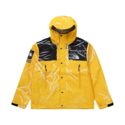 Supreme x The North Face Trompe L’oeil Printed Taped Seam Shell Jacket Yellow - 23SS