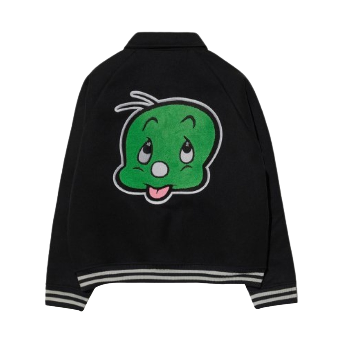 - Darkr8m Studio x Dooly Dooly Varsity Jacket Black