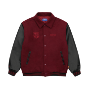 FC Barcelona Classic Line Varsity Jacket Red