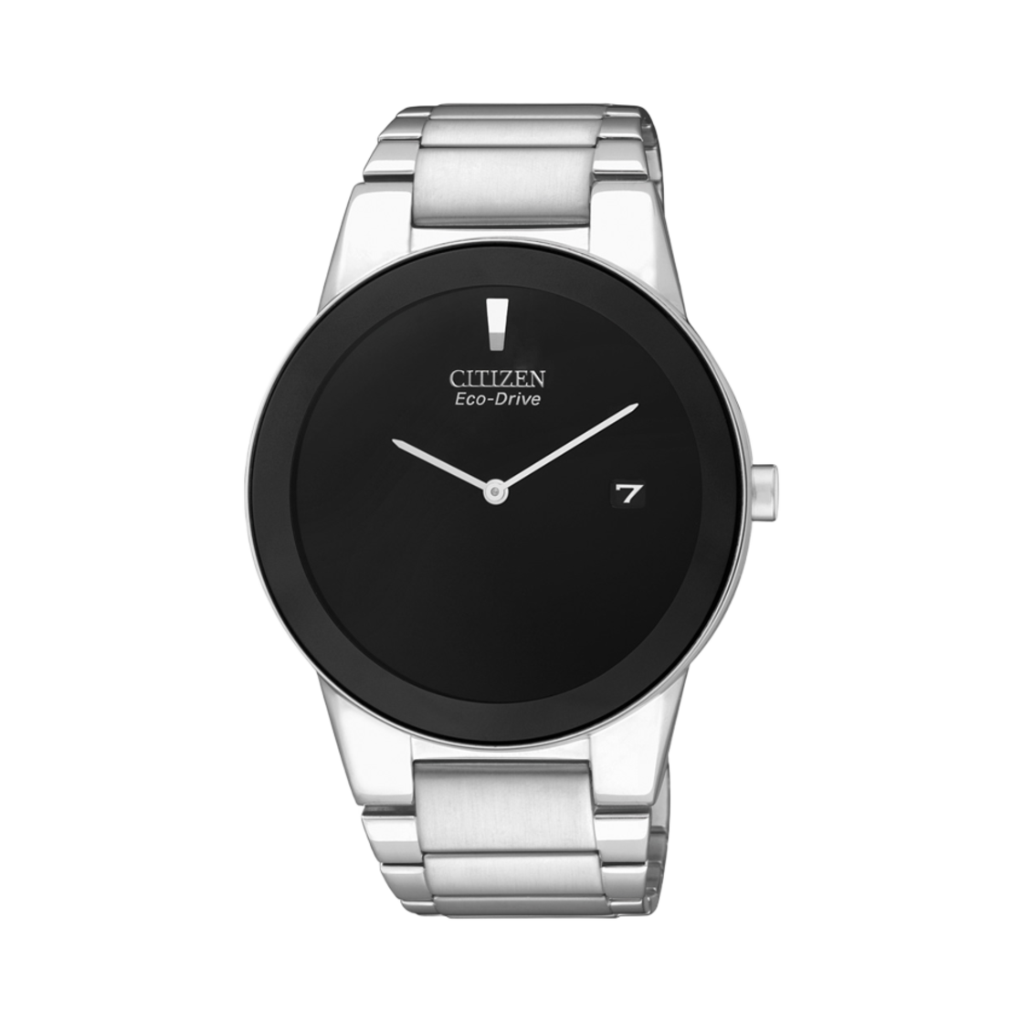 시티즌 엑시옴 40mm 스테인리스 스틸 블랙 실버(Citizen Axiom 40mm Stainless Steel Black Silver)