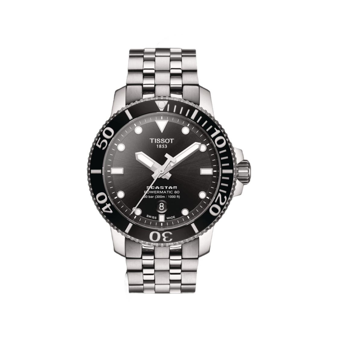 티쏘 씨스타 1000 파워매틱 80 43mm 스틸 블랙(Tissot Seastar 1000 Powermatic 80 43mm Steel Black) - 1