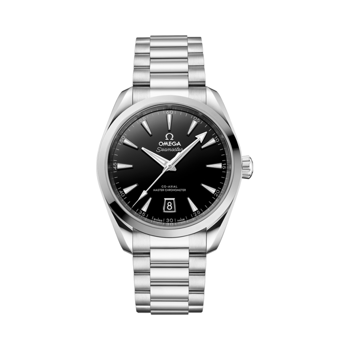 오메가 씨마스터 아쿠아 테라 150M 코 액시얼 마스터 크로노미터 스틸 블랙(Omega Seamaster Aqua Terra 150M Co Axial Master Chronometer Steel Black)
