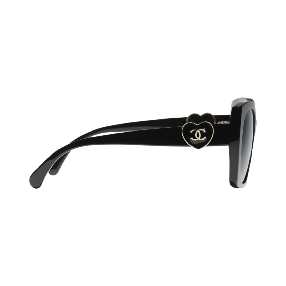 샤넬 스퀘어 선글라스 아세테이트 & 블랙 프레임 인터내셔널 핏(Chanel Square Sunglasses Acetate & Black Frame International Fit) - 3
