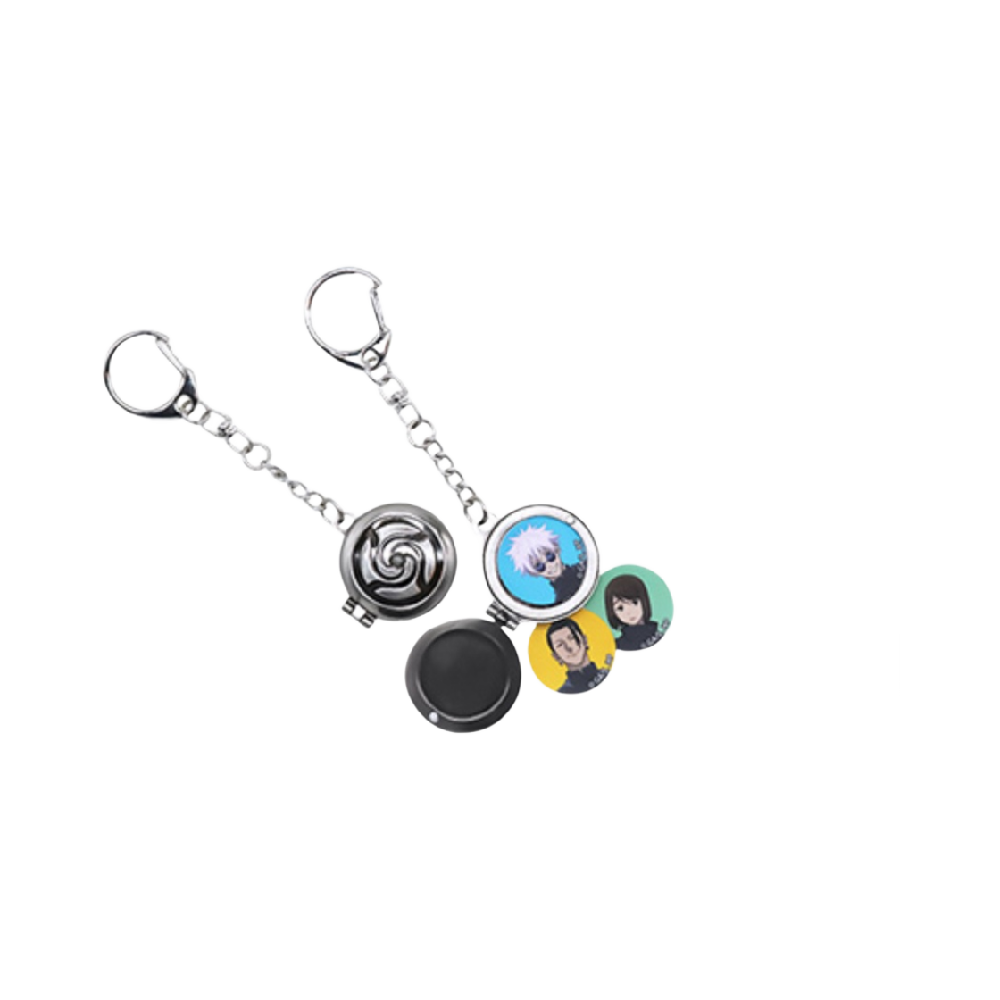 주술회전 회옥옥절 포토프레임 키링(Jujutsu Kaisen Hidden Inventory Premature Death Photo Frame Keyring Silver) - 1