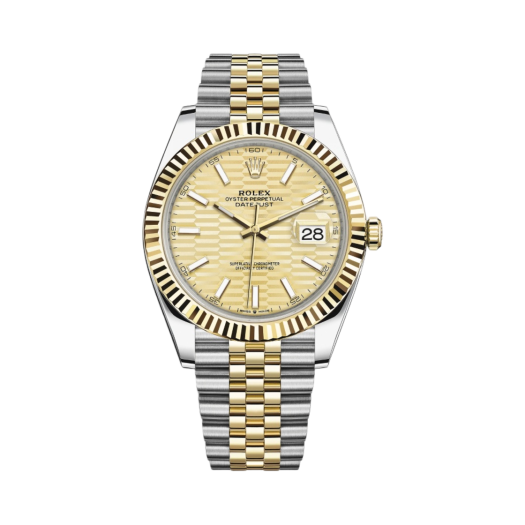 Rolex Datejust 41mm 126333 Fluted Motif Golden Jubilee