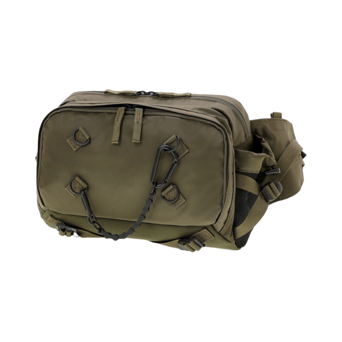 포터 피오티알 라이드 웨이스트백 올리브 그린(Porter POTR Ride Waist Bag Olive Green) - 1