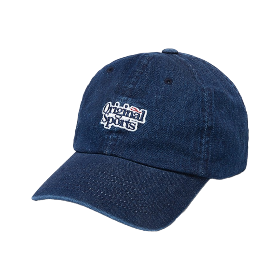 프로-스펙스 로고 워싱 데님 캡 네이비(PRO-SPECS Logo Washing Denim Cap Navy)