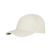 C.P. Company Shell-R Logo Cap Pellican White - 22FW