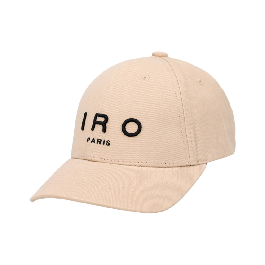 (W) 이로 자수 베이스볼 캡 베이지((W) Iro Embroidered Baseball Cap Beige)