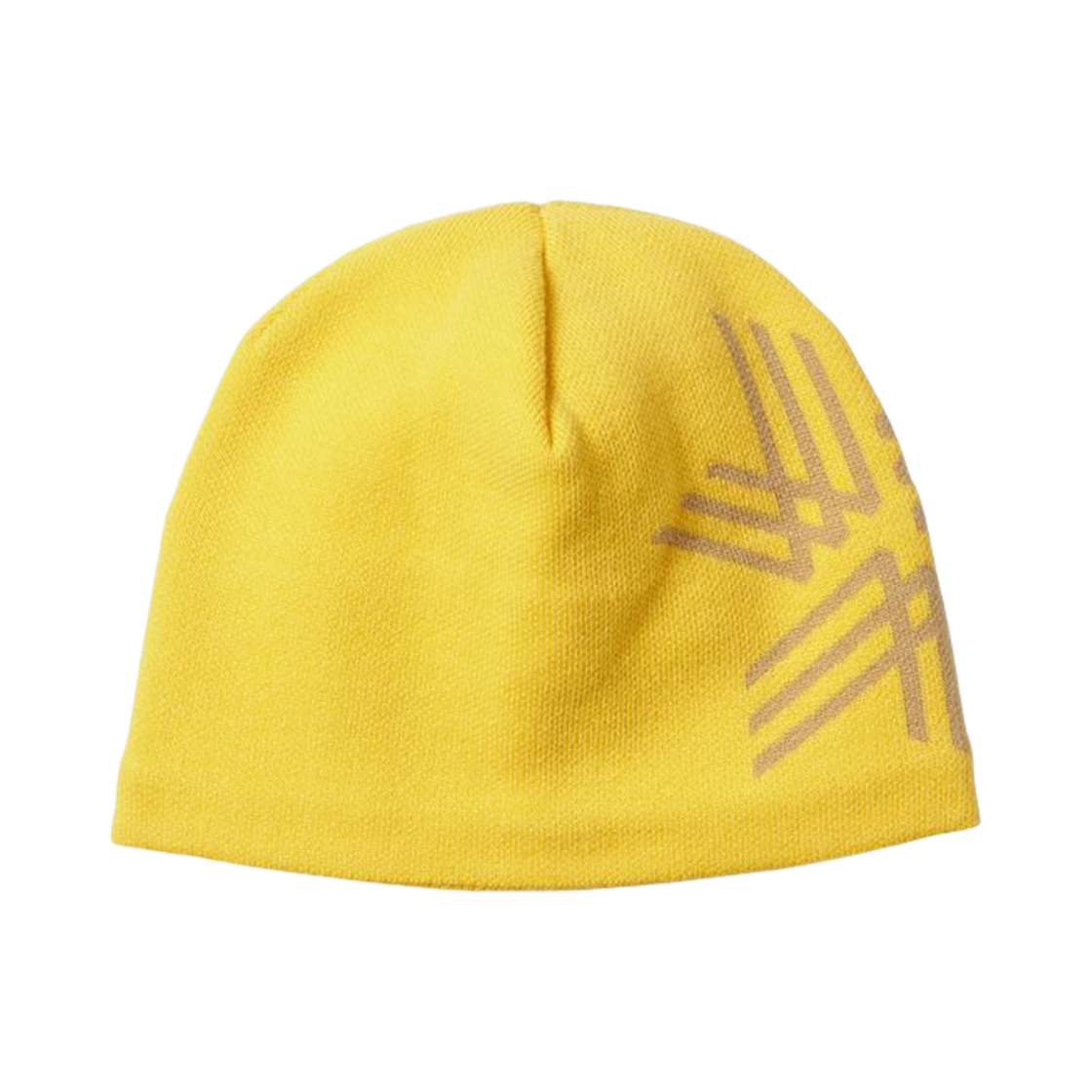 골드윈 빅 로고 비니 크롬 옐로우(Goldwin Big Logo Beanie Chrome Yellow)