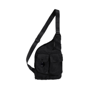 C.P. Company Nylon B Single Strap Rucksack Black - 23SS
