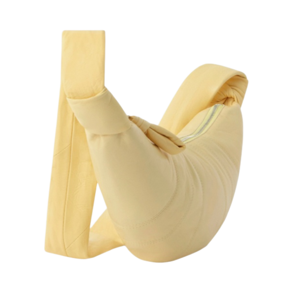 르메르 스몰 크루아상 백 소프트 나파 레더 커스터드(Lemaire Small Croissant Bag Soft Nappa Leather Custard) - 2