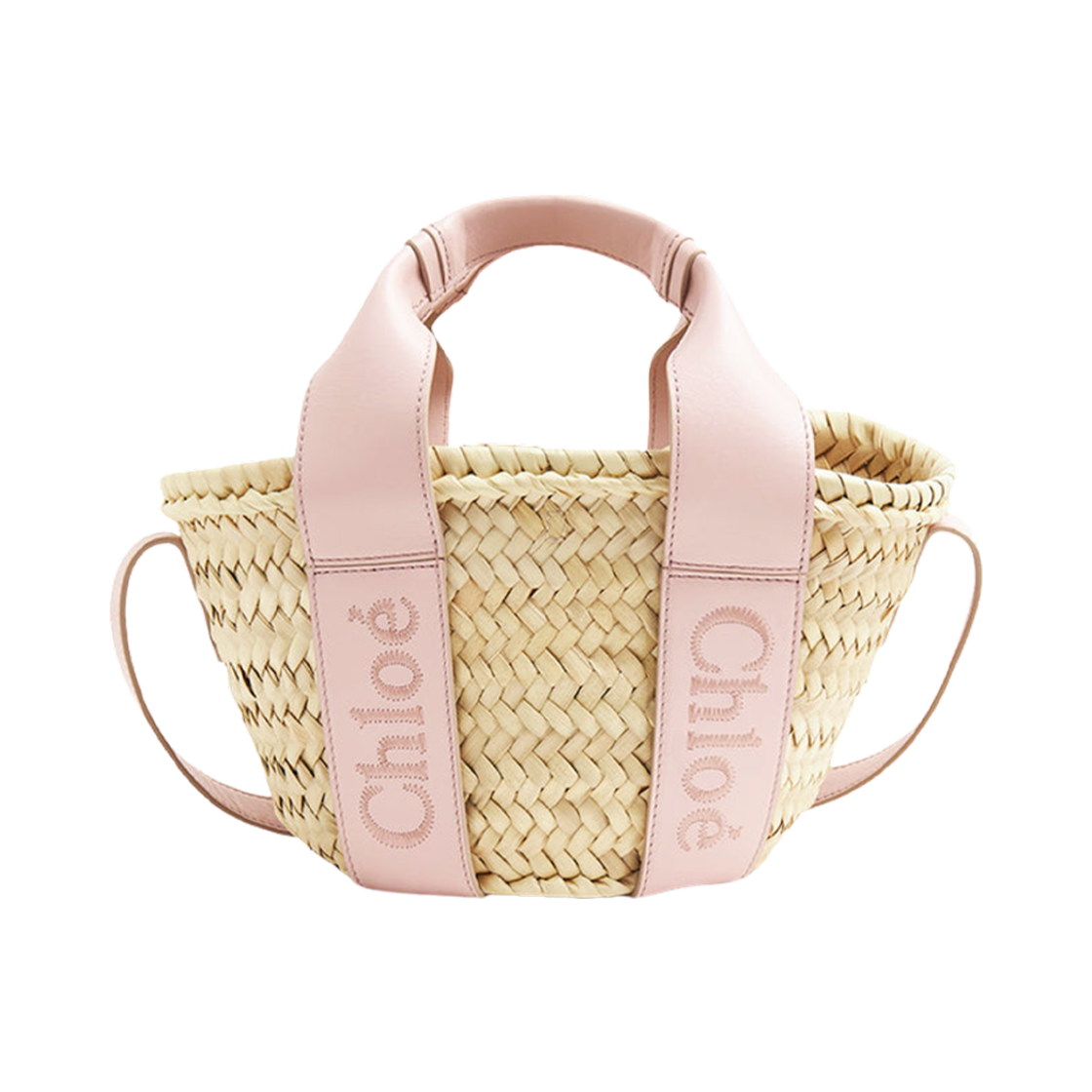 CHC23SS304J666A7 Chloe Sense Small Basket Pink