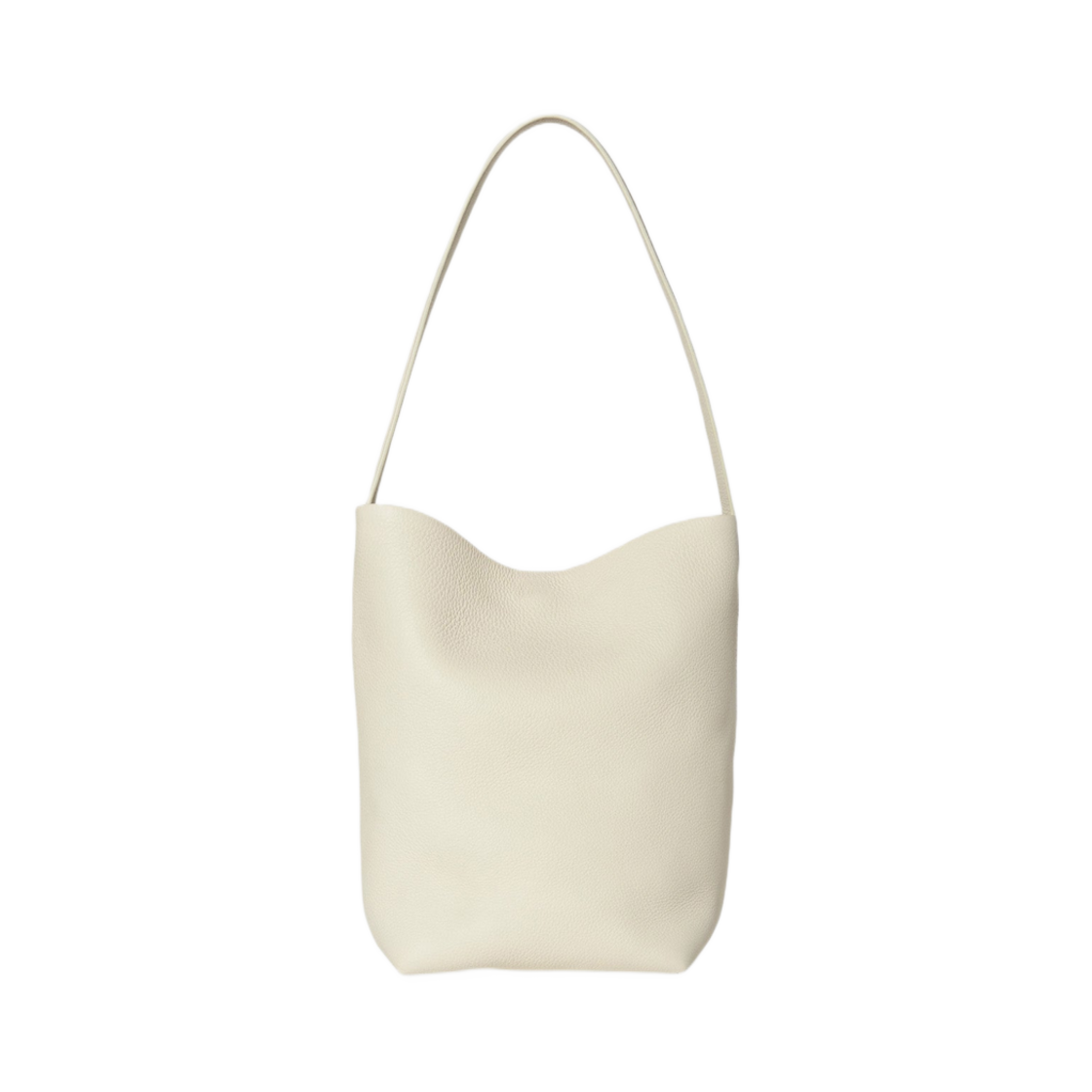 W1314L129IVR The Row Small N/S Park Tote Bag in Leather Ivory