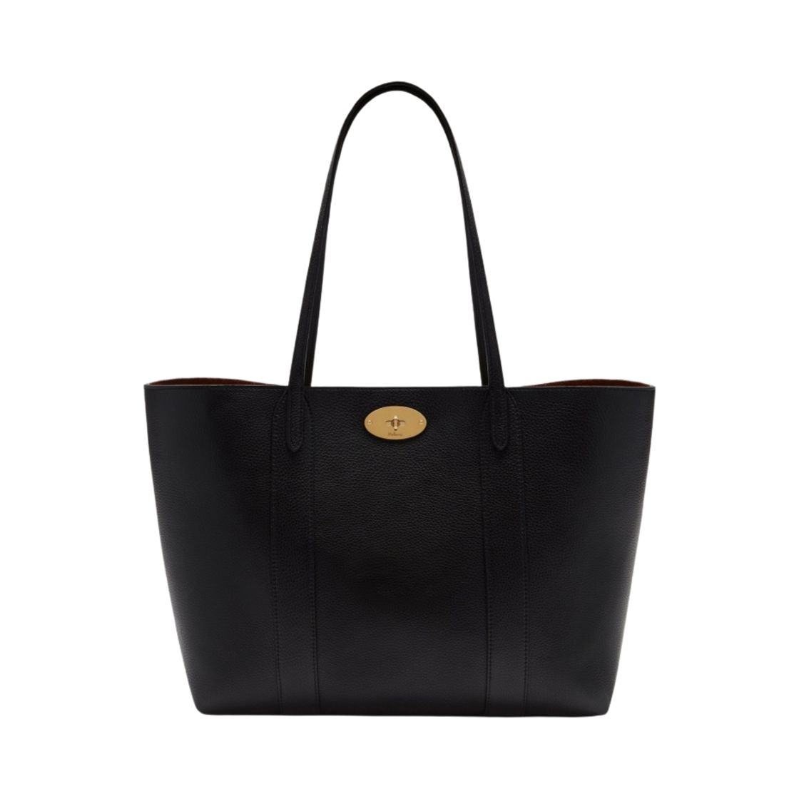 HH4589-205A330 Mulberry Small Classic Grain Bayswater Tote Black - 대표 이미지 #1