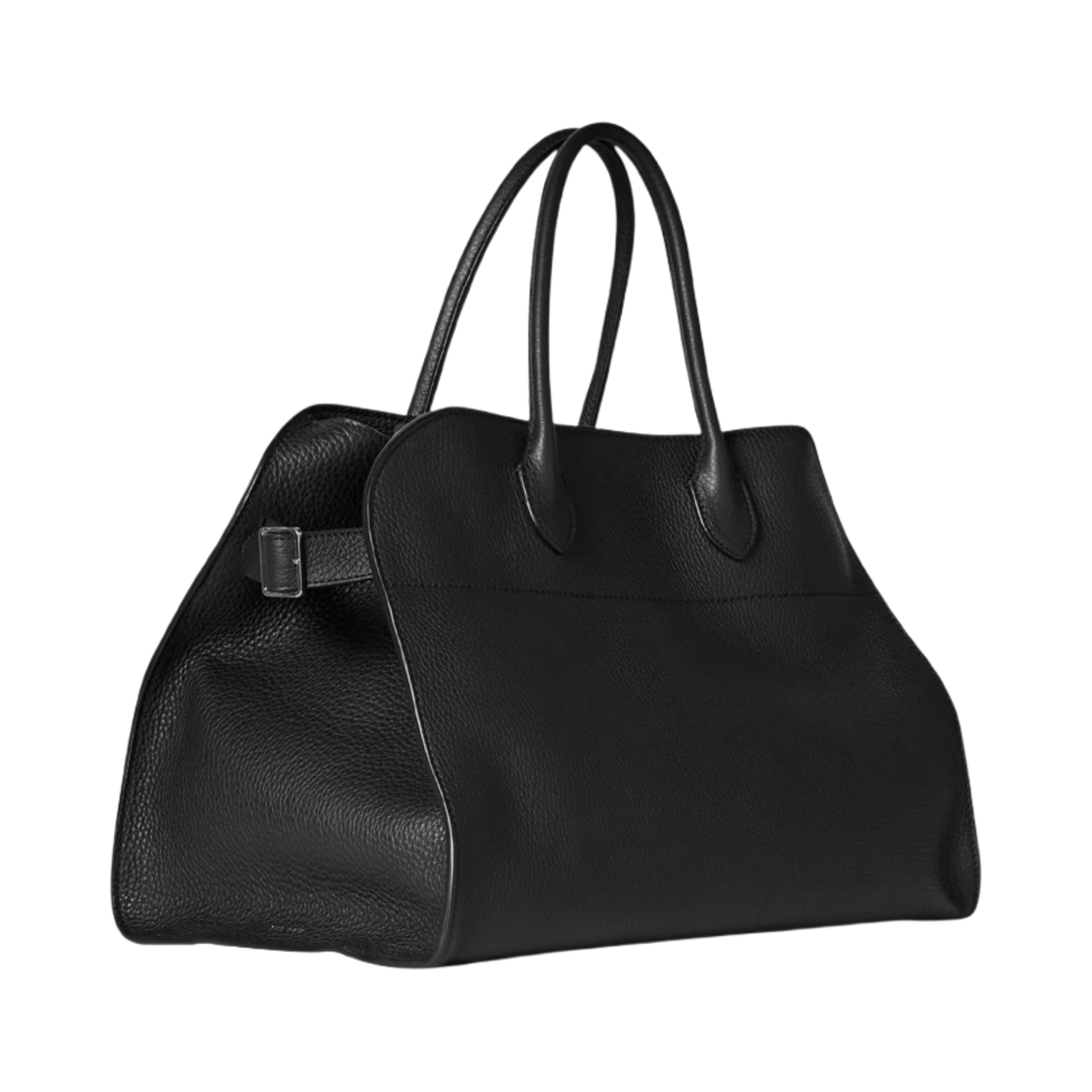 더 로우 소프트 마고 17 백 레더 블랙(The Row Soft Margaux 17 bag in Leather Black) - 2
