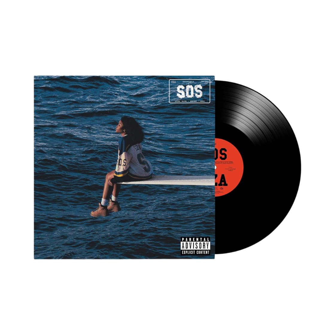 시저 정규 2집 SOS LP 블랙 (4LP)(SZA 2nd Album SOS LP Black (2LP))