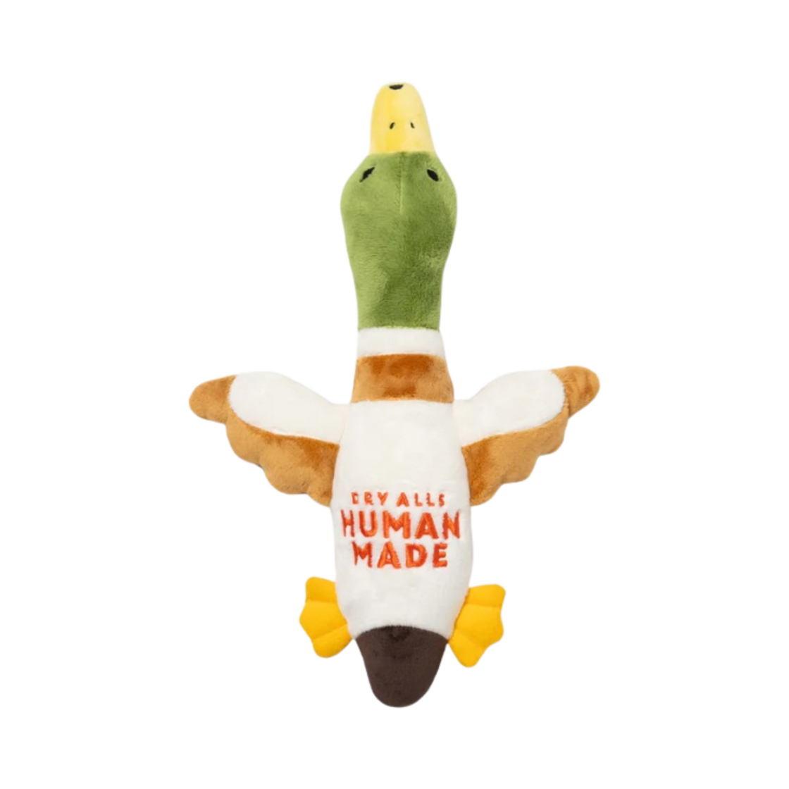 HM25GD119 Human Made Duck Plush Doll Green