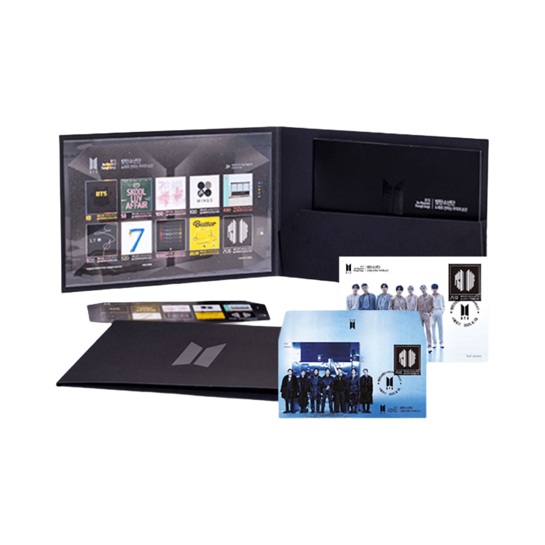 방탄소년단 10주년 우표 패키지 (위버스샵 버전)(BTS 10th Anniversary Postage Stamp Package (Weverseshop Ver.)) - 1