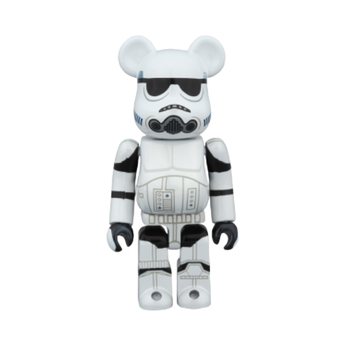 베어브릭 스타워즈 스톰트루퍼 크롬 버전 100%(Bearbrick Star Wars Stormtrooper Chrome Ver. 100%) - 1