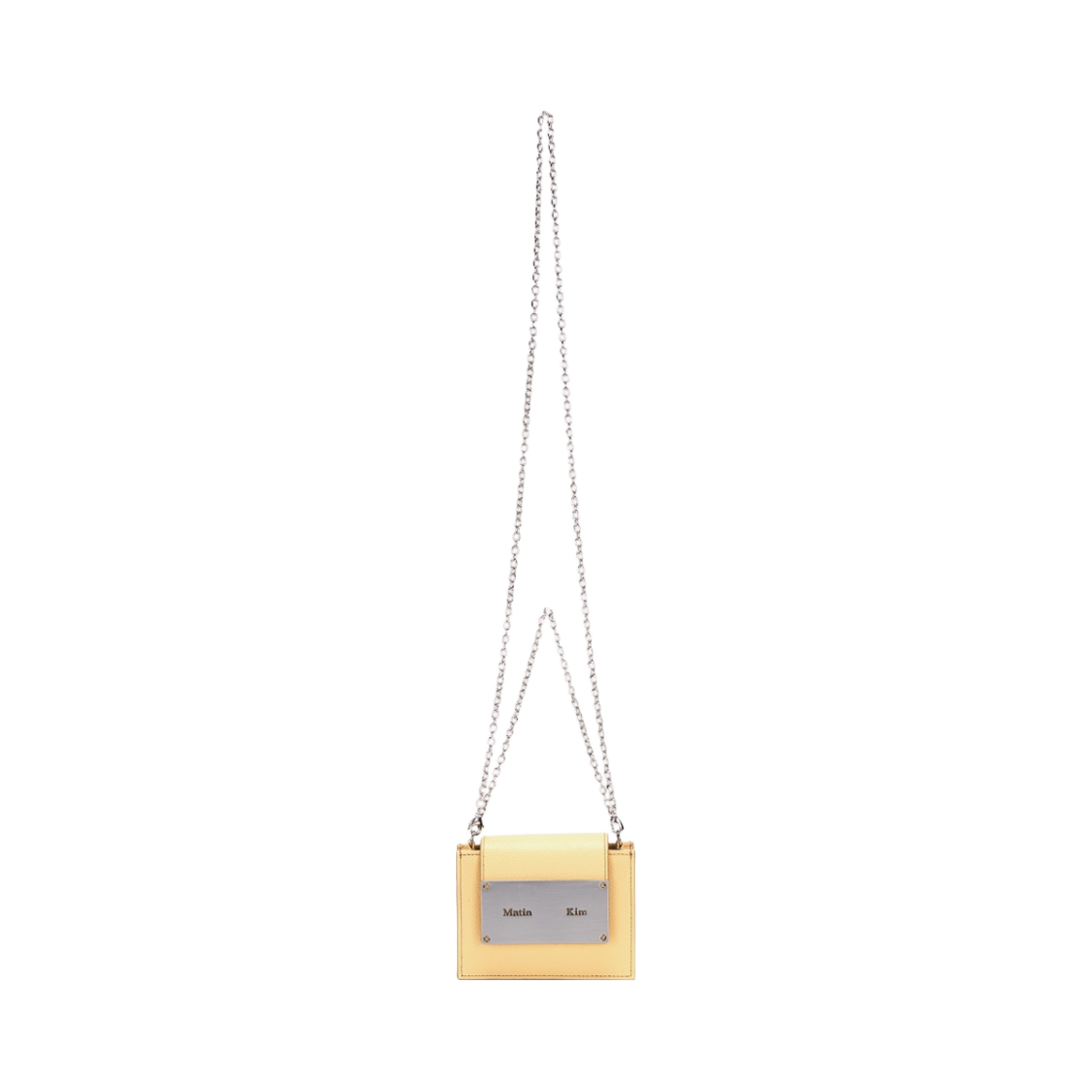 - Matin Kim Accordion Mini Bag Light Yellow