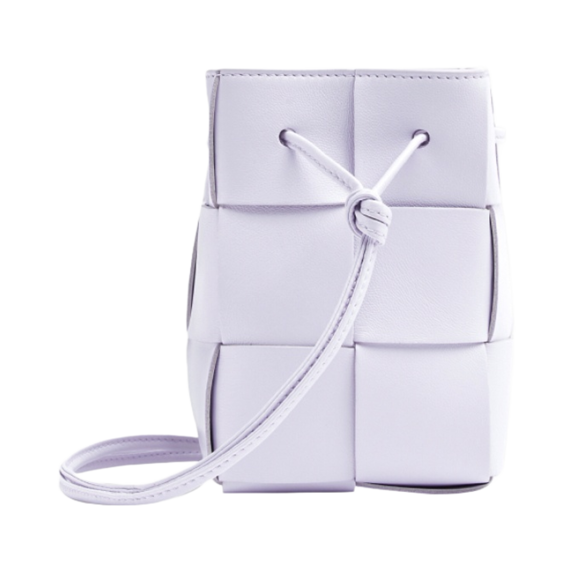 보테가 베네타 미니 레더 카세트 버킷백 머스 워시드(Bottega Veneta Mini Leather Cassette Bucket Bag Mirth Washed) - 2