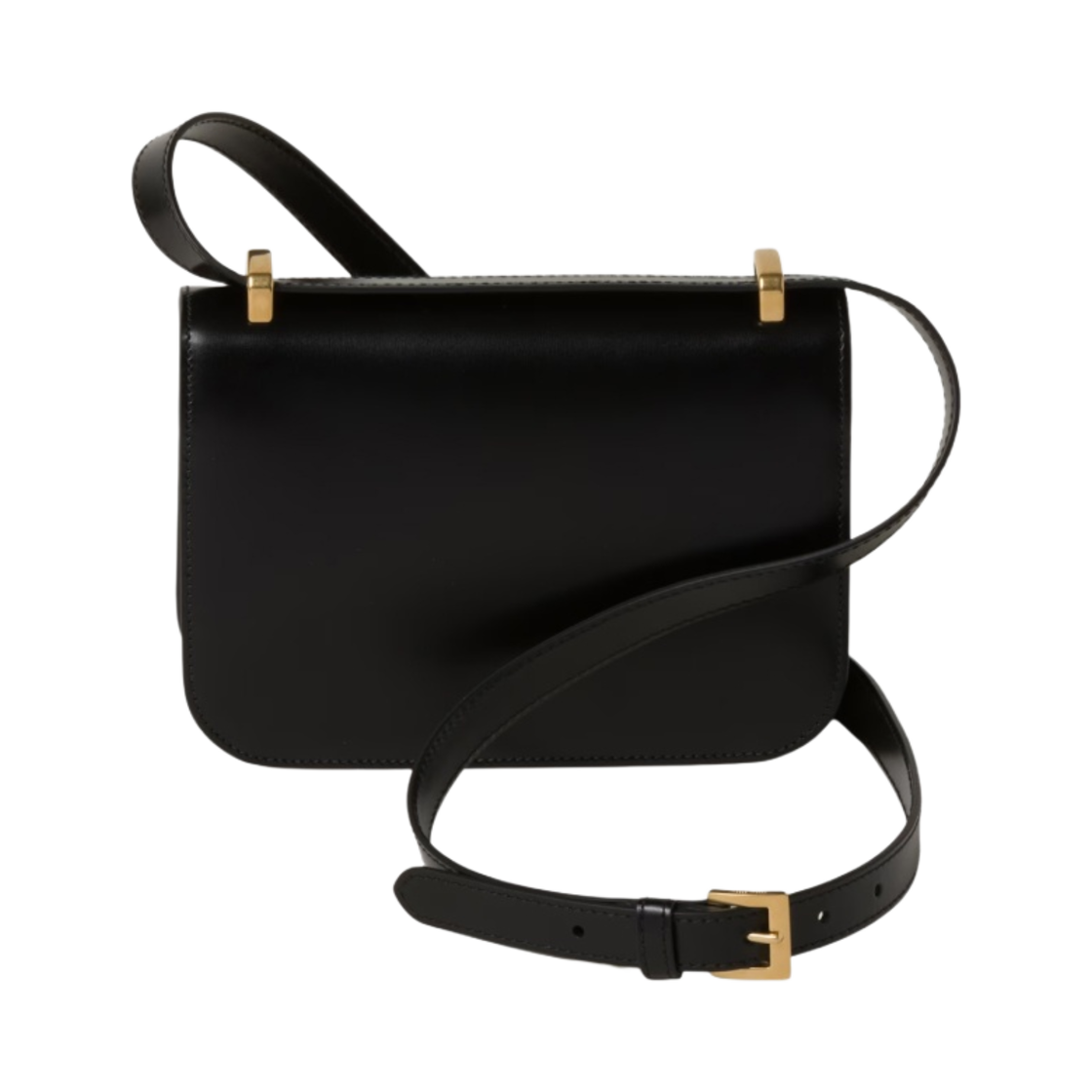 미우 미우 레더 숄더백 블랙(Miu Miu Leather Shoulder Bag Black) - 2