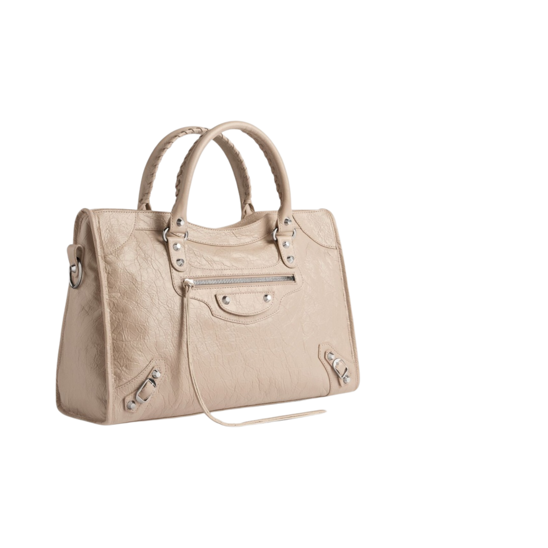 발렌시아가 르 시티 미디움 백 베이지(Balenciaga Le City Medium Bag Beige) - 2