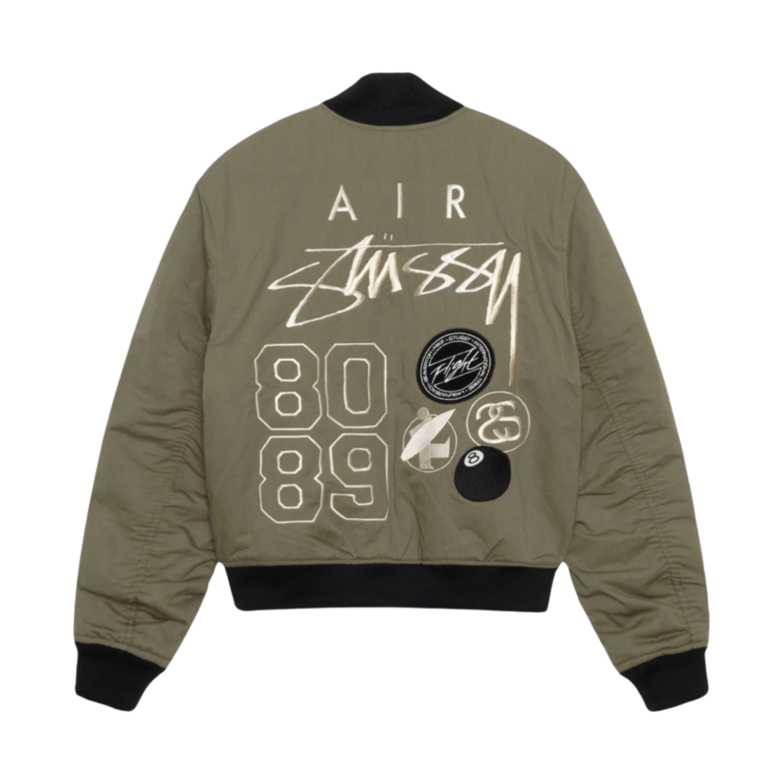 나이키 x 스투시 리버시블 자켓 미디움 올리브 (FJ9153-222)(Nike x Stussy Reversible Jacket Medium Olive (FJ9153-222))