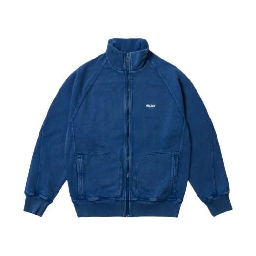 Palace Pigment Wash Palace London Zip Funnel Navy - 24SS