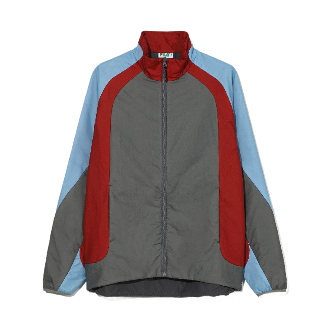 [6% 적립] 휠라 F+ 컬러 블록 립스탑 패디드 재킷 돈 블루