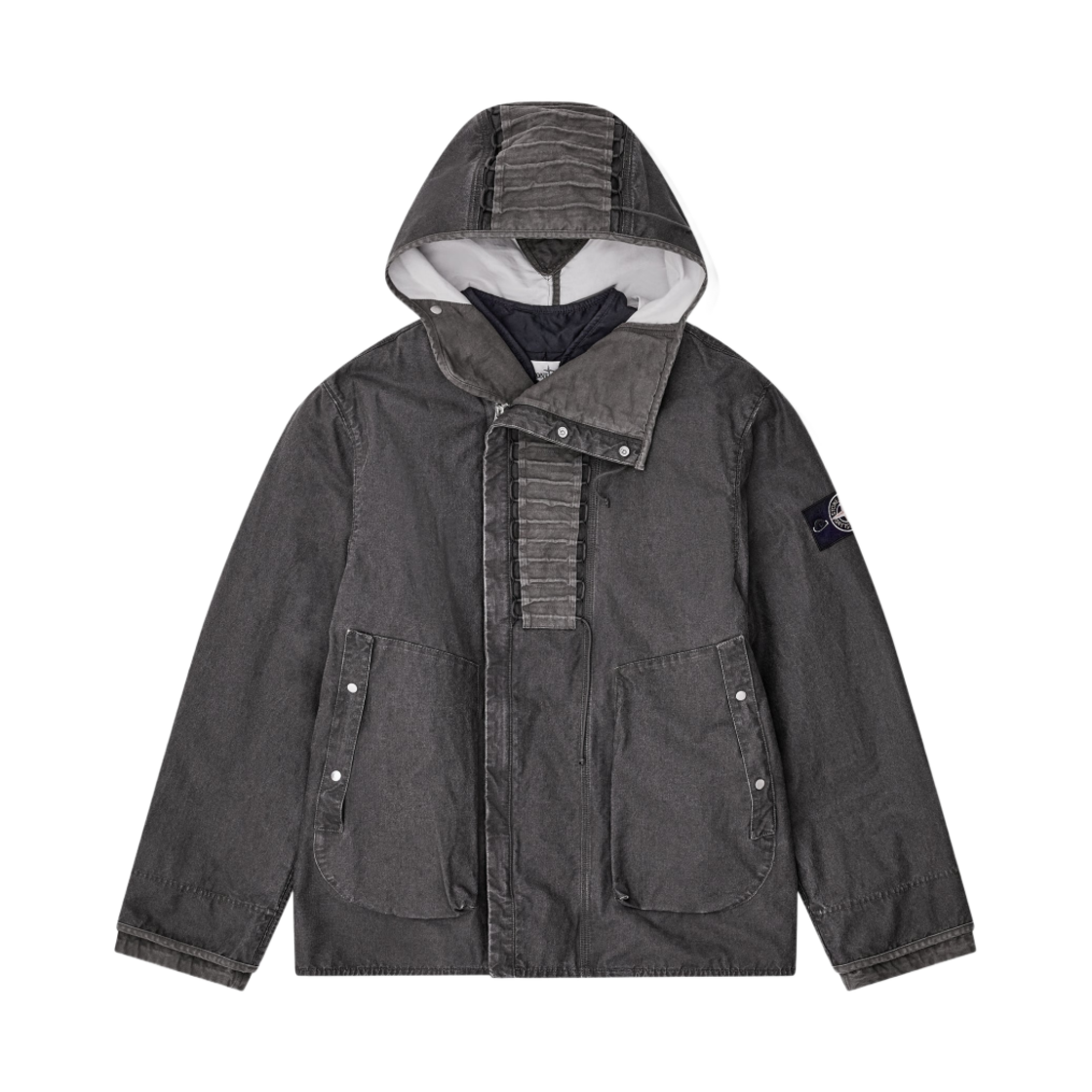 스톤 아일랜드 x 도버 스트리트 마켓 20주년 자켓 질레 리드 - 24FW(Stone Island x DSM 20th Anniversary Jacket with Gilet Lead - 24FW) - 1