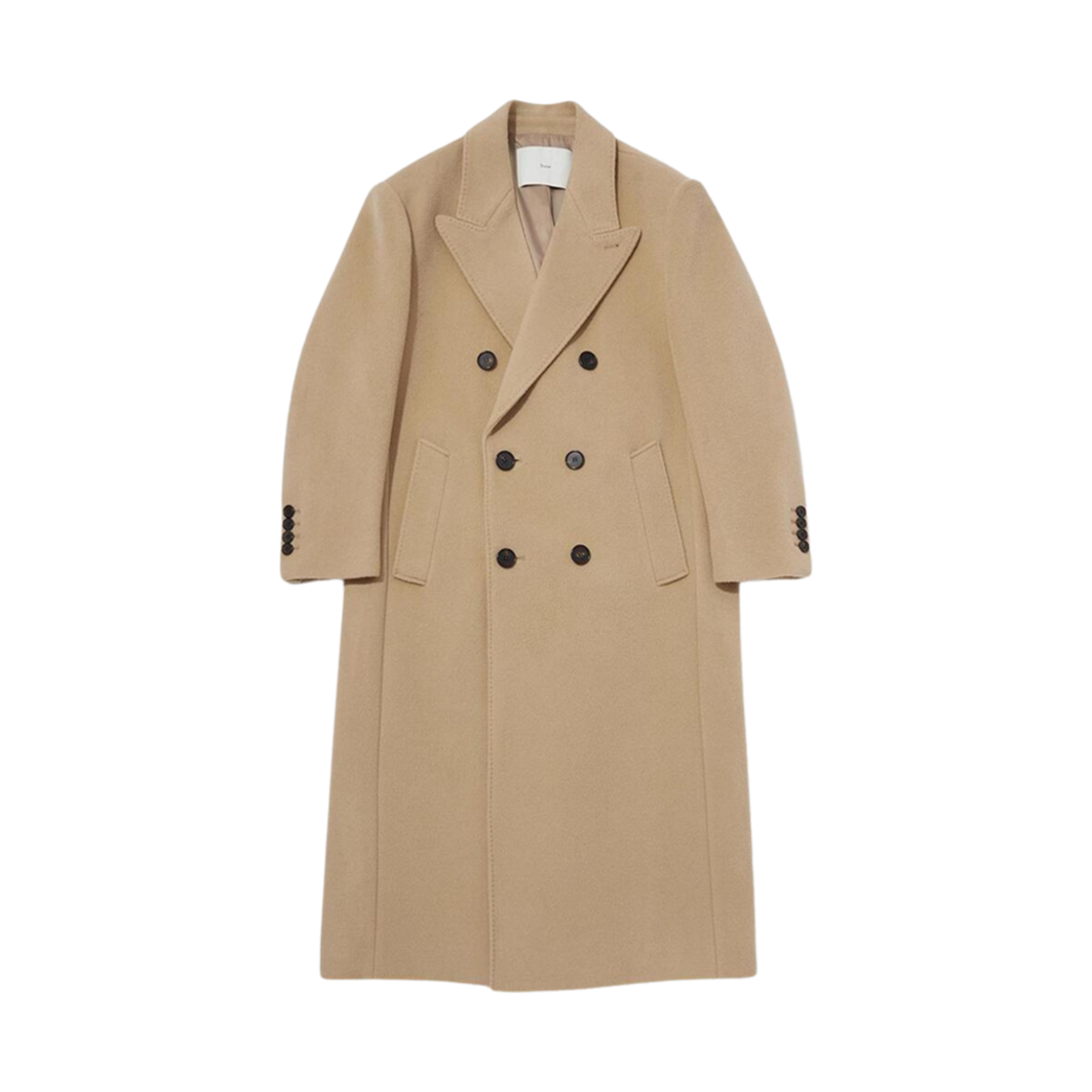 던스트 맥시 더블 브레스티드 캐시미어 코트 카멜(Dunst Maxi Double-Breasted Cashmere Coat Camel) - 1