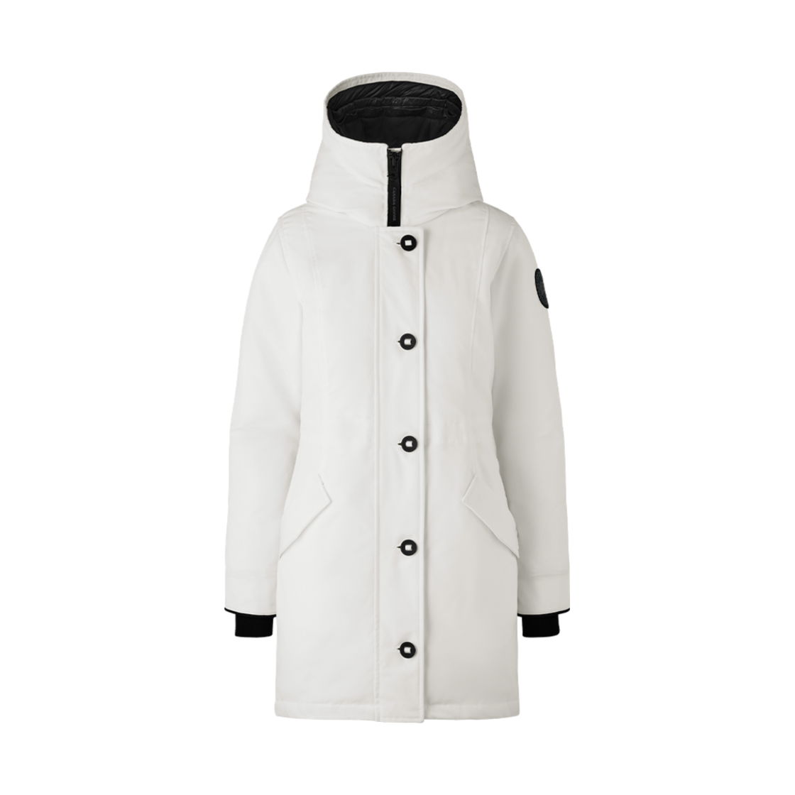 (W) 캐나다 구스 로스클레어 파카 블랙 라벨 노스 스타 화이트((W) Canada Goose Rossclair Parka Black Label North Star White) - 1