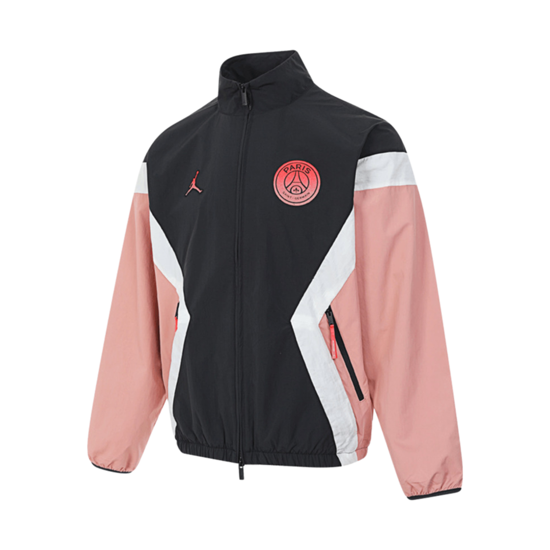 조던 x 파리 생제르맹 앤섬 자켓 러스트 핑크 오프 느와르 - 아시아(Jordan x Paris Saint-Germain Anthem Jacket Rust Pink Off Noir - Asia)
