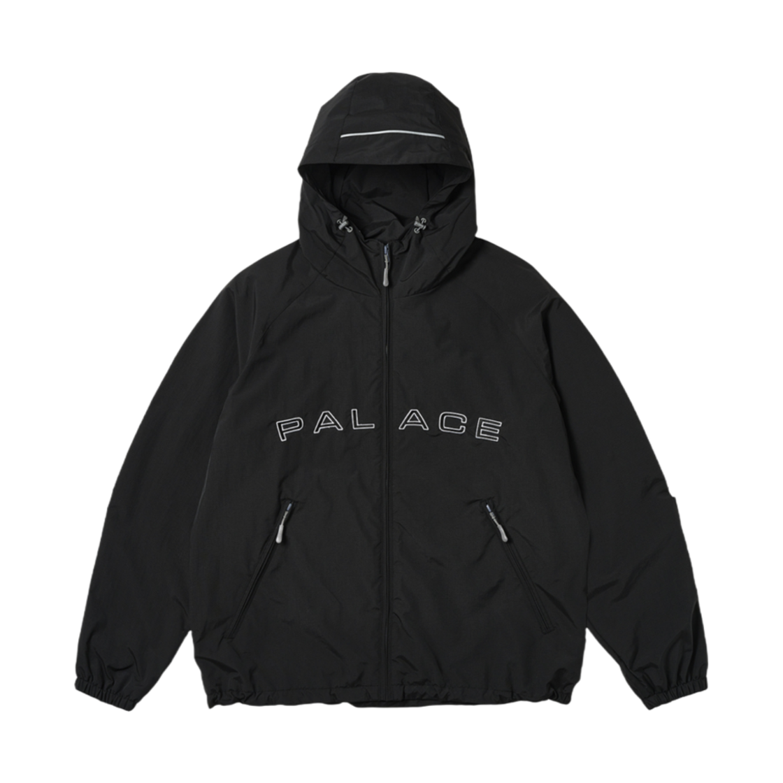 팔라스 아크 쉘 후드 자켓 블랙 - 24SS(Palace Arc Shell Hooded Jacket Black - 24SS)