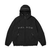 Palace Arc Shell Hooded Jacket Black - 24SS