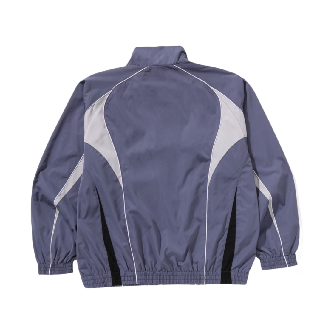 베이프 베이싱 에이프 로고 나일론 트랙 자켓 그레이(BAPE Bathing Ape Logo Nylon Track Jacket Grey) - 2