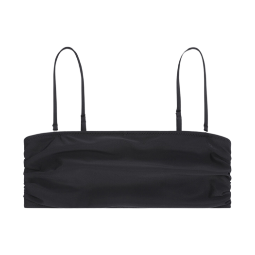 (W) Ganni Bralette Bikini Top Black