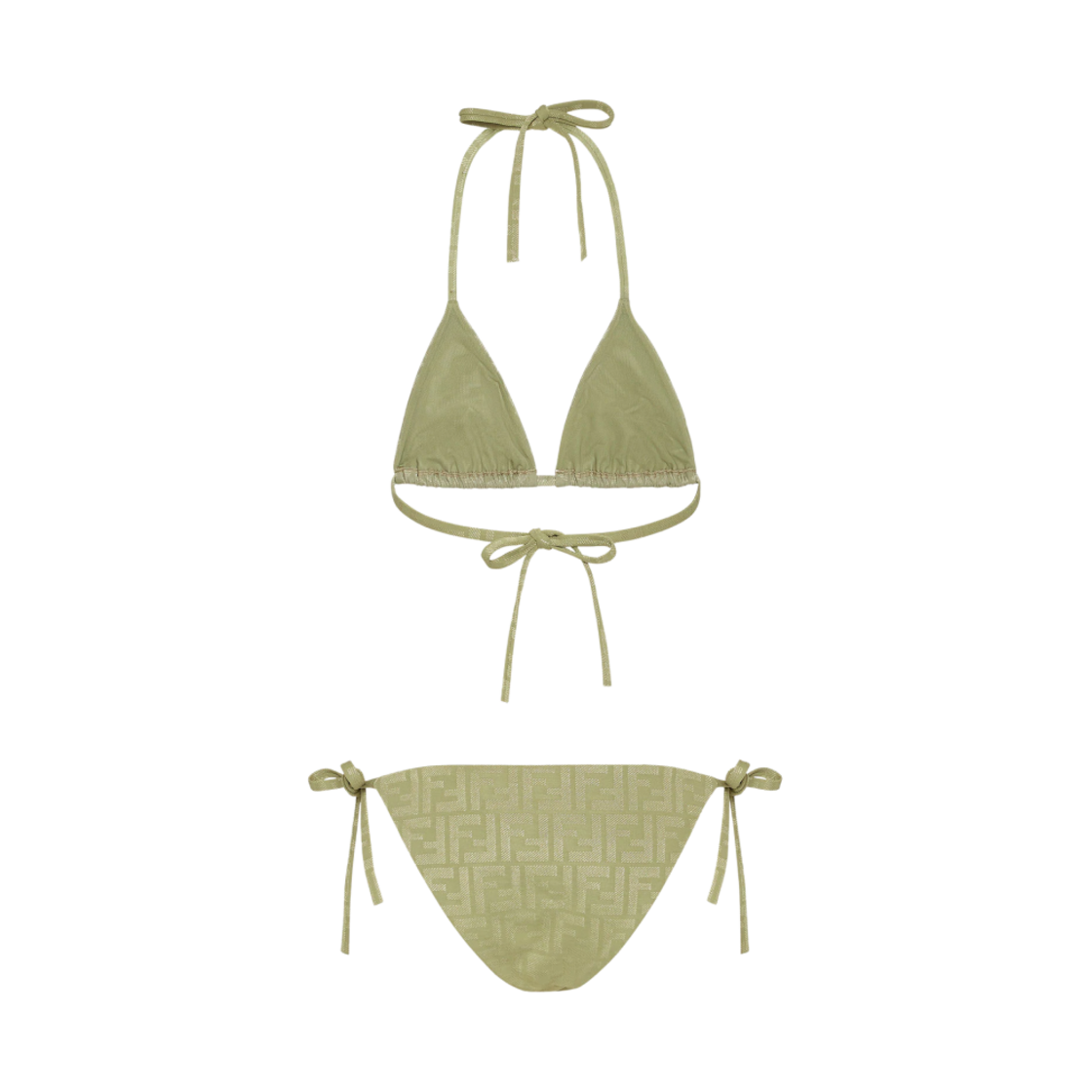 (W) 펜디 라이크라 비키니 그린((W) Fendi Lycra Bikini Green) - 2