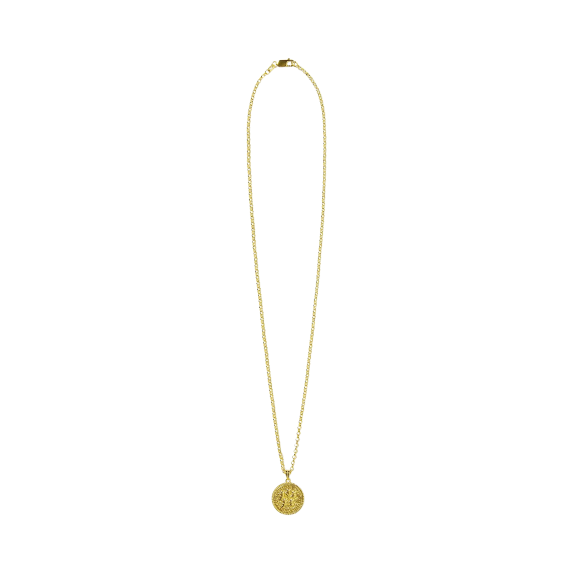 GD243XACJE01GLD thisisneverthat x Grateful Dead Dancing Bears Necklace Gold