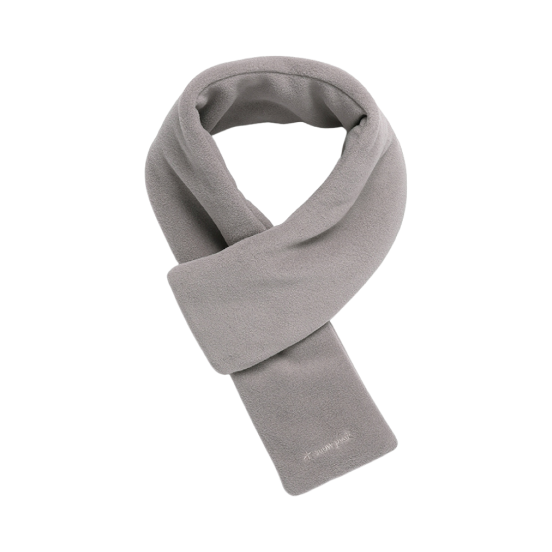 스노우 피크 폴라텍 머플러 포그 그레이(Snow Peak Polartec Muffler Fog Gray)