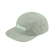 Supreme Cordura Plaid Camp Cap Olive - 25SS