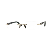 Chrome Hearts Deep I Shiny Silver Black Plastic