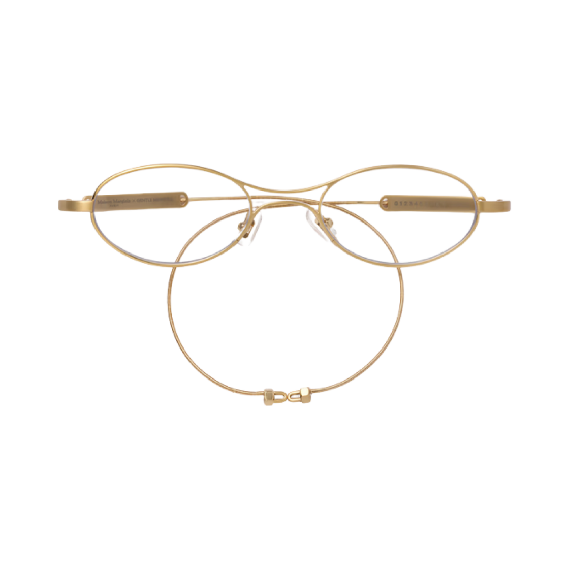 젠틀 몬스터 x 메종 마르지엘라 MM220 골드 클리어(Gentle Monster x Maison Margiela MM220 Gold Clear) - 1